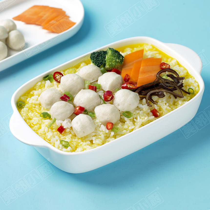 金湯魚丸湯飯
